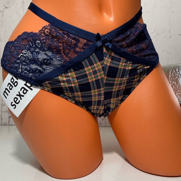 Victoria's Secret Other - VS S M L XL FASHION SHOW CHEEKY PANTY CAGED BOW